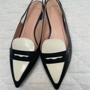 J Crew Flat Slingbacks - 10.5